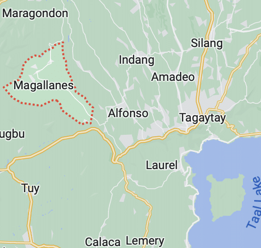 Map of Magallanes